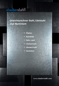 Gewichtsrechner Stauber Stahl